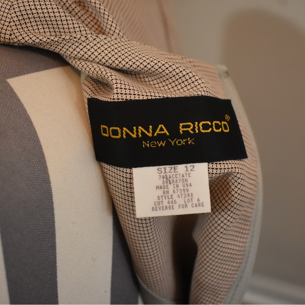 Donna Ricco Vintage Midi Dress - Picture 3 of 5